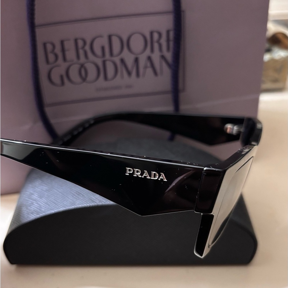 Prada Glossy Black Men's Sunglasses